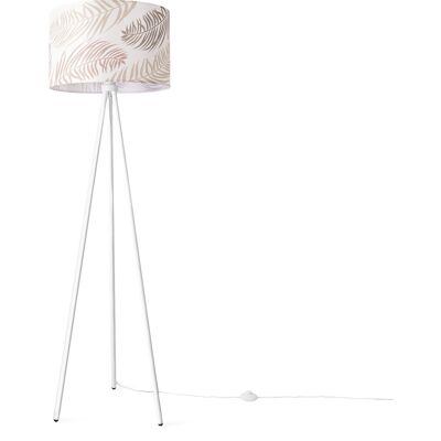 PACO HOME Trina Kuba Stehlampe - Palme, 148,5cm, Weiß PACO HOME Trina Kuba Stehlampe - Palme, 148,5cm, Weiß