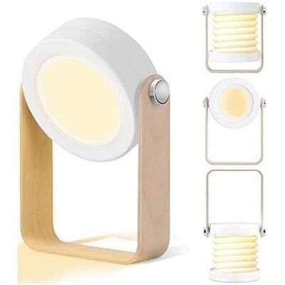 LANGRAY Tischlampe Led-lampe Nachttischlampe, Nachtlaterne Vintage Touch Dimmbare Laterne, Tragbare Faltlaterne Campinglampe Campinglampe Für Wohnzimmer Camping LANGRAY Tischlampe Led-lampe Nachttischlampe, Nachtlaterne Vintage Touch Dimmbare Laterne, Tragbare Faltlaterne Campinglampe Campinglampe Für Wohnzimmer Camping