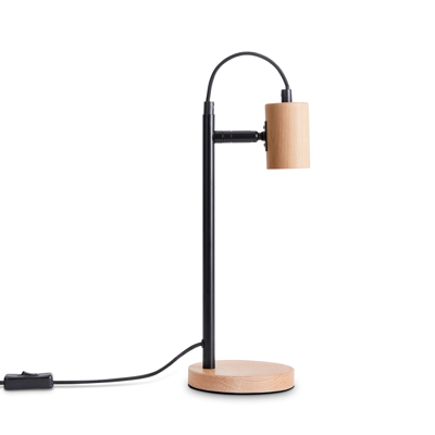 PACO HOME Achim Schwarze Minimalistische Tischlampe - Tischleuchte PACO HOME Achim Schwarze Minimalistische Tischlampe - Tischleuchte