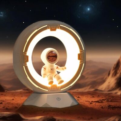 OEM Nachtlicht Für Kinder Astronauten-weltraum-nachtlichtlampe Mit 12 Helligkeitsstufen Kalt Warm Wiederaufladbar Und Dimmbar Per Berührungssensor OEM Nachtlicht Für Kinder Astronauten-weltraum-nachtlichtlampe Mit 12 Helligkeitsstufen Kalt Warm Wiederaufladbar Und Dimmbar Per Berührungssensor