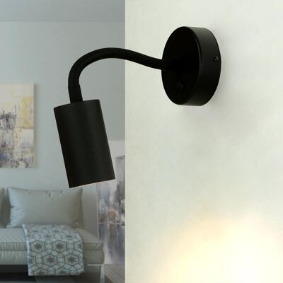 LICHT-ERLEBNISSE Led Deckenlampe Schwarz Metall Ø38,5cm Rund Luke LICHT-ERLEBNISSE Led Deckenlampe Schwarz Metall Ø38,5cm Rund Luke