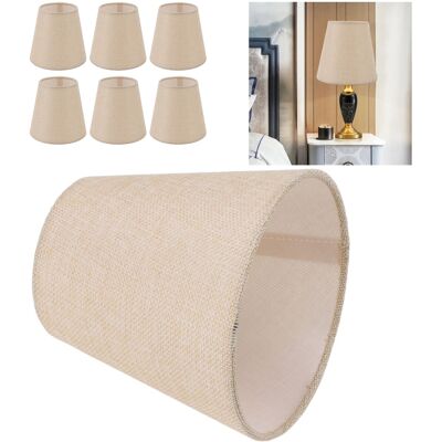 JUTE Moderner, Minimalistischer Lampenschirm Aus Leinen, Geeignet Für Klemmkerzenlampen, Stehlampen, Tischlampen, Pendelleuchten Und Wandleuchten. JUTE Moderner, Minimalistischer Lampenschirm Aus Leinen, Geeignet Für Klemmkerzenlampen, Stehlampen, Tischlampen, Pendelleuchten Und Wandleuchten.