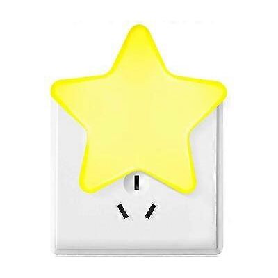 TRUVO Sternförmiges Led-nachtlicht Mit Fassung Und Lichtsensor, Ideal Für Kinderzimmer, Treppenhaus, Schlafzimmer Und Küche. TRUVO Sternförmiges Led-nachtlicht Mit Fassung Und Lichtsensor, Ideal Für Kinderzimmer, Treppenhaus, Schlafzimmer Und Küche.
