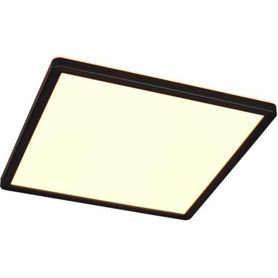 Reality Led-deckenleuchte Emra Schwarz Matt Memory Funktion Warmweiß-neutralweiß Deckenlampen Reality Led-deckenleuchte Emra Schwarz Matt Memory Funktion Warmweiß-neutralweiß Deckenlampen