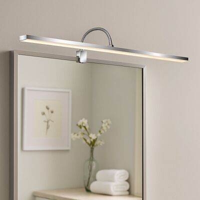 Briloner Led Wandleuchte Badezimmerlampe Wandlampe Dimmer Spiegelleuchte, Metall Chrom, 8,5w 800lm Warmweiß, Neutralweiß, L 78 Cm Briloner Led Wandleuchte Badezimmerlampe Wandlampe Dimmer Spiegelleuchte, Metall Chrom, 8,5w 800lm Warmweiß, Neutralweiß, L 78 Cm