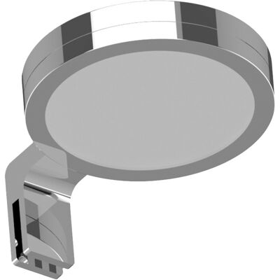 LightMe LED-Spiegelleuchte - Verstellbar, Austauschbar 6W, Chrom LightMe LED-Spiegelleuchte - Verstellbar, Austauschbar 6W, Chrom