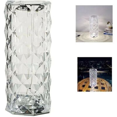 R & G Wiederaufladbaretouchrosediamondcrystaltypeled-tischlampe R & G Wiederaufladbaretouchrosediamondcrystaltypeled-tischlampe