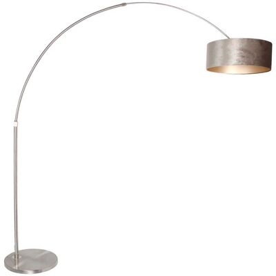 Sienna Lighting Sienna Sparkled Light Arc Floor Lamp Steel Brushed - Stehlampe Sienna Lighting Sienna Sparkled Light Arc Floor Lamp Steel Brushed - Stehlampe