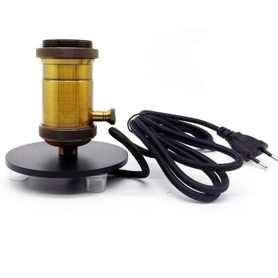 F-BRIGHT Tischlampe Messingfassung Mit Einstellbarer Helligkeit F-BRIGHT Tischlampe Messingfassung Mit Einstellbarer Helligkeit