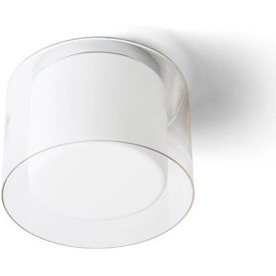 Rendl Light - Led-deckenleuchte Venice 23 Deckenleuchte Transparent/opal/chrom 230v E27 20w Ip44 Rendl Light - Led-deckenleuchte Venice 23 Deckenleuchte Transparent/opal/chrom 230v E27 20w Ip44