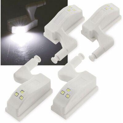 Generic - Cabinet LED 4-Pack Hinge - 4x LEDs Generic - Cabinet LED 4-Pack Hinge - 4x LEDs