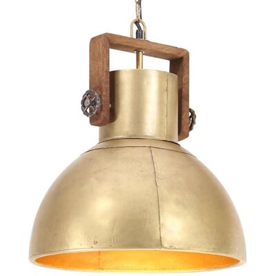 vidaXL Industrielle Hängeleuchte Messing 40cm - Deckenlampe vidaXL Industrielle Hängeleuchte Messing 40cm - Deckenlampe
