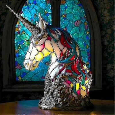 MIXHOME Bunte Elefanten-tischlampe Aus Kunstharz, Tiffany-stil, Künstlerisches Nachtlicht, Originelles Geschenk, 30 Cm MIXHOME Bunte Elefanten-tischlampe Aus Kunstharz, Tiffany-stil, Künstlerisches Nachtlicht, Originelles Geschenk, 30 Cm