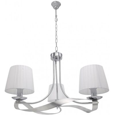 Fabrilamp Baeza Chrome Moderne Kronleuchter - 3xE14 Fabrilamp Baeza Chrome Moderne Kronleuchter - 3xE14