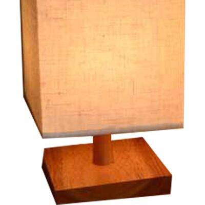 HEAT Tischleuchte Aus Massivholz Mit Led-beleuchtung, Stabilem Fuß, Modernem Lampenschirm, Nachtlicht Für Hotelzimmer, Druckknopfschalter, Quadratischem Stecker. HEAT Tischleuchte Aus Massivholz Mit Led-beleuchtung, Stabilem Fuß, Modernem Lampenschirm, Nachtlicht Für Hotelzimmer, Druckknopfschalter, Quadratischem Stecker.