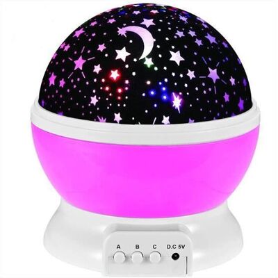 OEM Nachtlicht – Kinder – Sternenprojektor – Led – Rosa – Schlafzimmerdekoration OEM Nachtlicht – Kinder – Sternenprojektor – Led – Rosa – Schlafzimmerdekoration