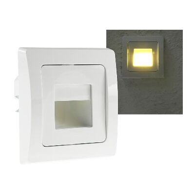 CHILITEC Delphi LED Stufenleuchte - Warmweiß - 110lm - 1,5W - 230V CHILITEC Delphi LED Stufenleuchte - Warmweiß - 110lm - 1,5W - 230V