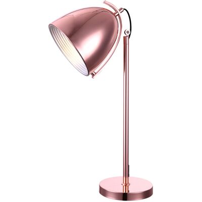 ETC-SHOP Tisch Leuchte Wohn Ess Zimmer Strahler Lese Kupfer Spot Lampe Schwenkbar ETC-SHOP Tisch Leuchte Wohn Ess Zimmer Strahler Lese Kupfer Spot Lampe Schwenkbar
