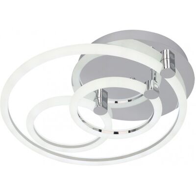 Fabrilamp Alya Chrom Deckenleuchte - LED, Dimmer, 9180lm Fabrilamp Alya Chrom Deckenleuchte - LED, Dimmer, 9180lm