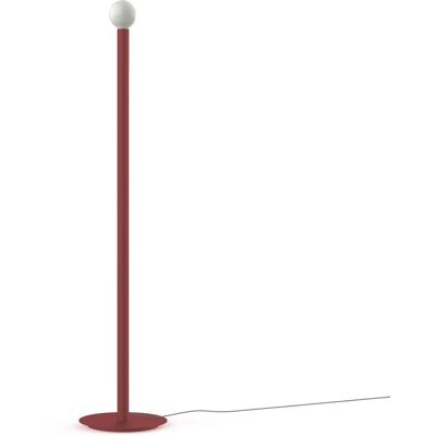 Lumicom Puro Stehlampe - E27, Max 42W, Metall, Rote Kuhfell Lumicom Puro Stehlampe - E27, Max 42W, Metall, Rote Kuhfell