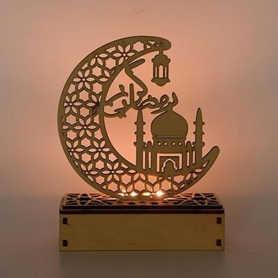 HEAT Led-tischleuchte Für Ramadan Aus Kunstvoll Geschnitztem Holz, Langlebige Lichtdekoration Für Feiern, Handgefertigtes Designerstück HEAT Led-tischleuchte Für Ramadan Aus Kunstvoll Geschnitztem Holz, Langlebige Lichtdekoration Für Feiern, Handgefertigtes Designerstück