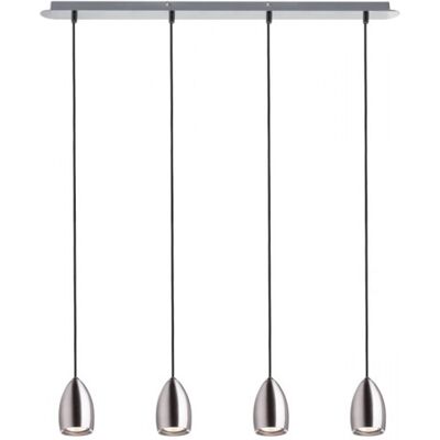 RENDL LIGHT Kronleuchter Pendelleuchte Babades Iv Nickel Matt 230v Gu10 4x35w RENDL LIGHT Kronleuchter Pendelleuchte Babades Iv Nickel Matt 230v Gu10 4x35w