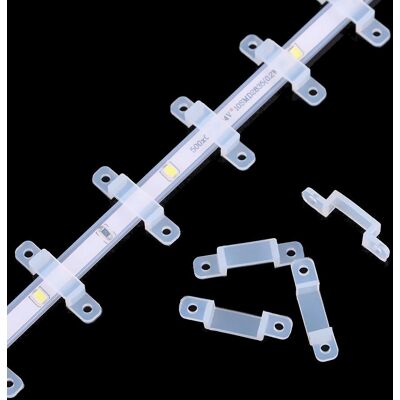 Trade-shop - 50x Set Angebot Wandhalterung Halterung Befestigungs Clips Für Led-strip Leuchtstreifen Schlauch Lichtschlauch Lichterkette 10mm Bis 16mm Trade-shop - 50x Set Angebot Wandhalterung Halterung Befestigungs Clips Für Led-strip Leuchtstreifen Schlauch Lichtschlauch Lichterkette 10mm Bis 16mm