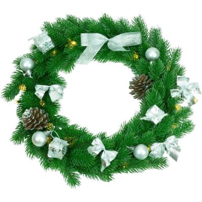 Star Trading - Best Season Sa121 Wandkranz Mit Dekoration, 30 Cm, Grün, Plastik Star Trading - Best Season Sa121 Wandkranz Mit Dekoration, 30 Cm, Grün, Plastik