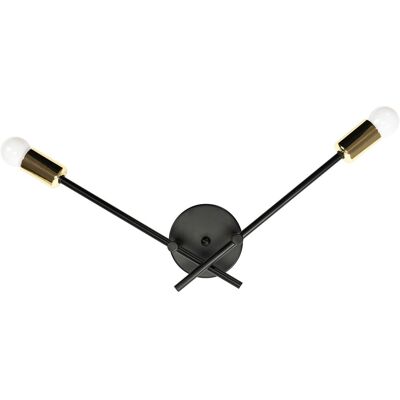 Toolight Schwarze Wandleuchte - APP1119-2W - Wandleuchte Toolight Schwarze Wandleuchte - APP1119-2W - Wandleuchte