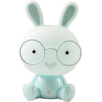 SOEKAVIA Minkurow Led Bunny Nachtlicht Teelicht Kinderlampen Augenschutz Notlicht Touch Dekoration Schlafzimmer Nachttisch Stimmungslicht, Blau SOEKAVIA Minkurow Led Bunny Nachtlicht Teelicht Kinderlampen Augenschutz Notlicht Touch Dekoration Schlafzimmer Nachttisch Stimmungslicht, Blau
