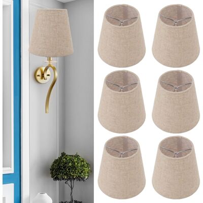 JUTE Moderner Und Minimalistischer Lampenschirm Aus Leinen, Geeignet Für Klemmkerzenlampen, Stehlampen, Tischlampen, Pendelleuchten Und Wandleuchten. JUTE Moderner Und Minimalistischer Lampenschirm Aus Leinen, Geeignet Für Klemmkerzenlampen, Stehlampen, Tischlampen, Pendelleuchten Und Wandleuchten.