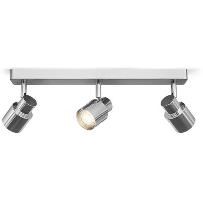 RENDL LIGHT VALTO III Schwenkbarer GU10 Chrom Deckenlampe - Deckenleuchte RENDL LIGHT VALTO III Schwenkbarer GU10 Chrom Deckenlampe - Deckenleuchte
