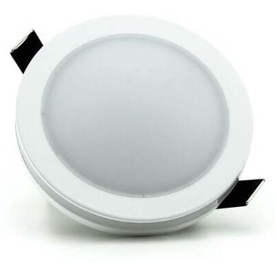 F-BRIGHT Led-einbauleuchte, 10w 3100k, Runder Ausschnitt, 90mm, Schutzart Ip44, Für Badezimmer F-BRIGHT Led-einbauleuchte, 10w 3100k, Runder Ausschnitt, 90mm, Schutzart Ip44, Für Badezimmer