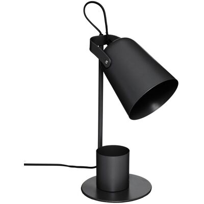 Atmosphera Elio Schwarze Metall Schreibtischlampe - Skandinavisches Design - 34cm Atmosphera Elio Schwarze Metall Schreibtischlampe - Skandinavisches Design - 34cm