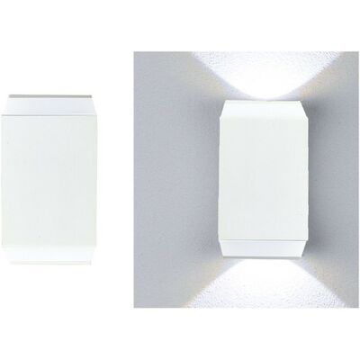 DRIWEI Wandleuchte - Rechteckige 6W LED Innen/Außenlampe DRIWEI Wandleuchte - Rechteckige 6W LED Innen/Außenlampe