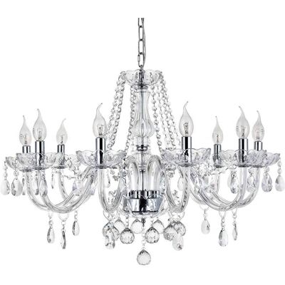 Toolight Modell 300750 - Kristall Kronleuchter Pendellampe Toolight Modell 300750 - Kristall Kronleuchter Pendellampe