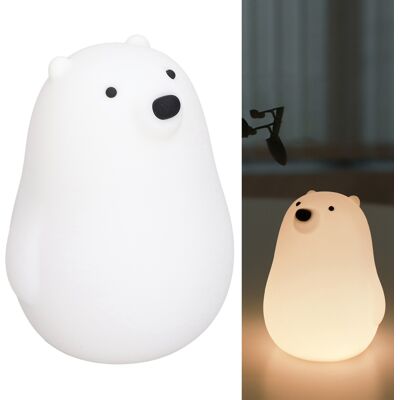 JUTE Led-nachtlicht Aus Weißem Silikon, Wiederaufladbar Über Usb, Mit Timer, Ideal Zum Einschlafen Von Kindern In Ihrem Zimmer. JUTE Led-nachtlicht Aus Weißem Silikon, Wiederaufladbar Über Usb, Mit Timer, Ideal Zum Einschlafen Von Kindern In Ihrem Zimmer.
