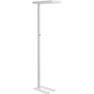 Beliani TAURUS Stehlampe Weiß Aluminium - Floor LED Lamp Beliani TAURUS Stehlampe Weiß Aluminium - Floor LED Lamp