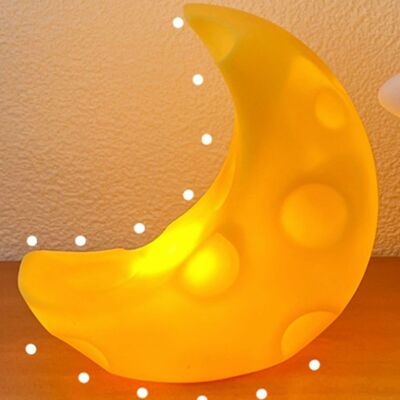 JUTE Kreatives, Elegantes Und Niedliches Mond-nachtlicht, Ideal Für Studentenzimmer, Als Nachttischlampe, Dekorative Tischlampe Oder Stimmungslicht. JUTE Kreatives, Elegantes Und Niedliches Mond-nachtlicht, Ideal Für Studentenzimmer, Als Nachttischlampe, Dekorative Tischlampe Oder Stimmungslicht.