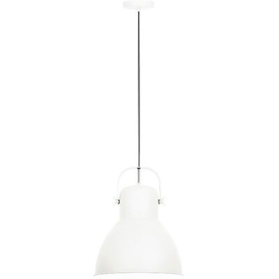 F-BRIGHT Weiße Metall Pendellampe - Hängeleuchte F-BRIGHT Weiße Metall Pendellampe - Hängeleuchte