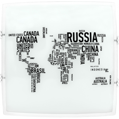 Fabrilamp - Mundi Deckenleuchte 2xe27 White 30x30 Fabrilamp - Mundi Deckenleuchte 2xe27 White 30x30