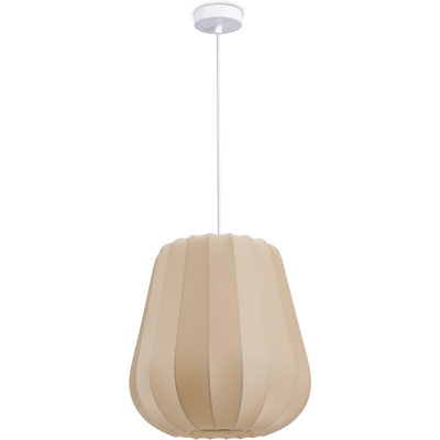 Paco Home Beigefarbene Moderne Pendelleuchte - Pendelleuchte Paco Home Beigefarbene Moderne Pendelleuchte - Pendelleuchte