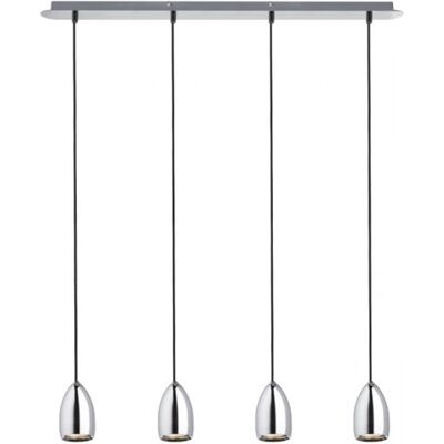 RENDL LIGHT Kronleuchter Pendelleuchte Babades Iv Chrom 230v Gu10 4x35w RENDL LIGHT Kronleuchter Pendelleuchte Babades Iv Chrom 230v Gu10 4x35w