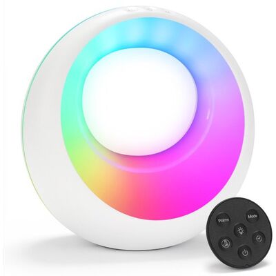 OEM Nachtlicht Berührungsdimmbar Rund Mit Fernbedienung Kabellose Led-tischlampe Mit Rgb-farbwechsel Baby-nachtlicht Für Kinder Mit Timer Und Für Und OEM Nachtlicht Berührungsdimmbar Rund Mit Fernbedienung Kabellose Led-tischlampe Mit Rgb-farbwechsel Baby-nachtlicht Für Kinder Mit Timer Und Für Und