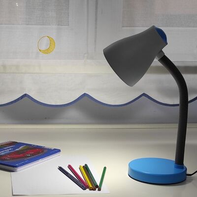 F-BRIGHT Schreibtischlampe Blau F-BRIGHT Schreibtischlampe Blau
