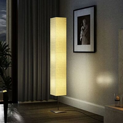 vidaXL 170cm Beigefarbene Stahl Stehlampe vidaXL 170cm Beigefarbene Stahl Stehlampe