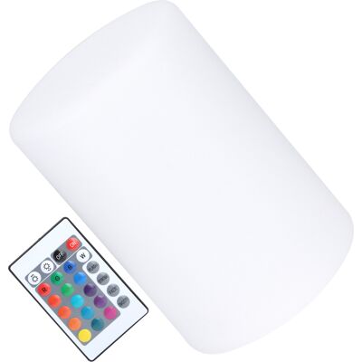 HEAT Zylindrische Rgb-led-lampe Mit 16 Farben Und Fernbedienung, Nachtlicht Für Bars, Ktvs Und Nachtclubs HEAT Zylindrische Rgb-led-lampe Mit 16 Farben Und Fernbedienung, Nachtlicht Für Bars, Ktvs Und Nachtclubs