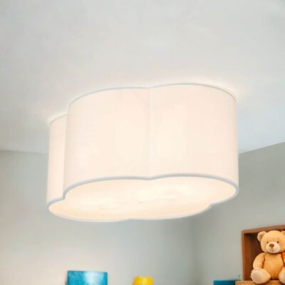 Licht-erlebnisse - Weiße Deckenlampe Stoff Wolki Kinder Wolkenleuchte Licht-erlebnisse - Weiße Deckenlampe Stoff Wolki Kinder Wolkenleuchte