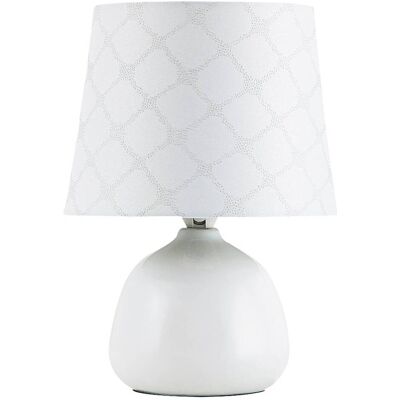 Rabalux Ellie Keramik Textil Tischlampe - Nachttischlampe Rabalux Ellie Keramik Textil Tischlampe - Nachttischlampe
