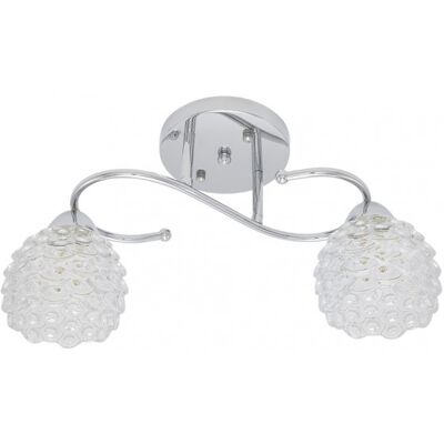 Fabrilamp Bagan Kronleuchter 2xe14 Chrom - Chandelier Fabrilamp Bagan Kronleuchter 2xe14 Chrom - Chandelier